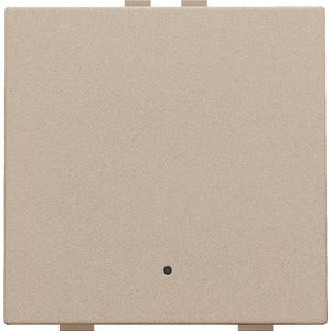 Enkelv. knop led/comfortsens. HomeControl champagne