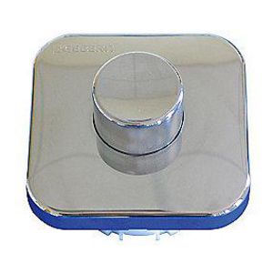 Pneumatische inbouwdrukker chroom