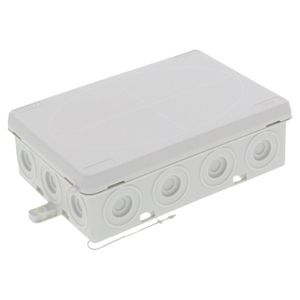 Kabeldoos kunststof IP55 86x125x41mm kleur grijs VVE=10