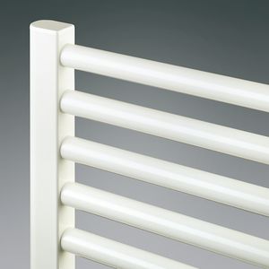 Handdoekradiator Flores 600x1537 842W RAL9016