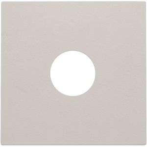 Afwerkingsset voor enkelvoudige coaxaansluiting voor tv