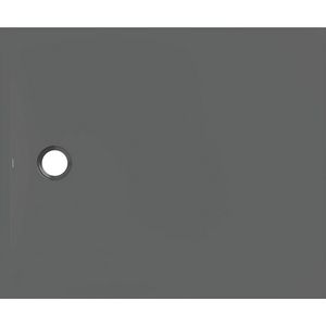 Douchevloer CleanFloor30 lay-on 120x100cm Grafiet