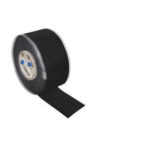Zelfklevende tape zwart 25.4mm x 3.65 meter x 0.5mm VVE=24