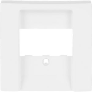 Centraalplaat luidspr/TAE/USB SI-B-alpinwit (2539-914)