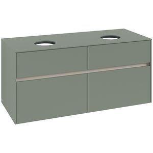 Wastafelonderkast Collaro 1200x548x500mm Soft Green C044B0AF