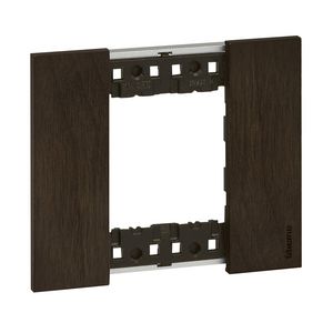 Afdekplaat 2 modulen walnut K4702 LivingNow