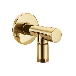 Hoekstopkraan m. filter 1/2" honing goudkleur