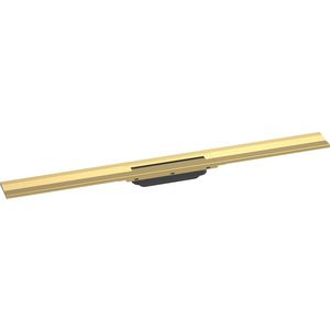Douchegoot RainDrain Flex rechte 900 Polished Gold Optic