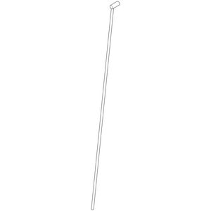 Trekstang afvoer.knop 64,9x399,3x7mm Champagne