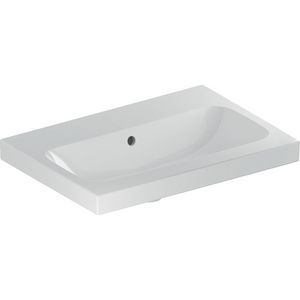 iCon Light wastafel 60x42cm met kraangat zonder overloop wit