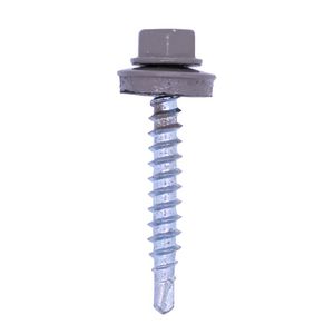 Boor/damwandschroef 4,8x35mm zeskantkop 14mm RAL0005500 VVE=50