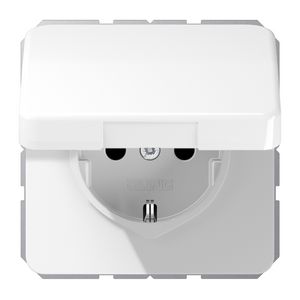 SCHUKO-Steckdose m. Klappdeckel
