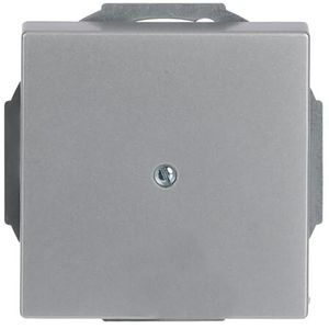 Centraalplaat inb draag zwakstr boring 10mm f-aluzilver (1749-83)