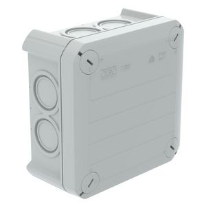 Kabeldoos M25 114x114x57 polypr. li.grijs RAL 7035 VVE=5