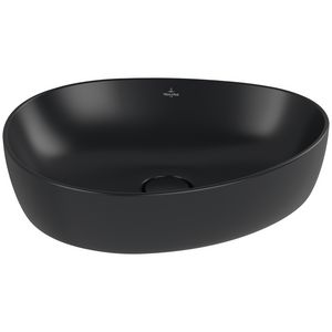 Opzetwastafel Antao 510x400mm Pure Black CeramicPlus