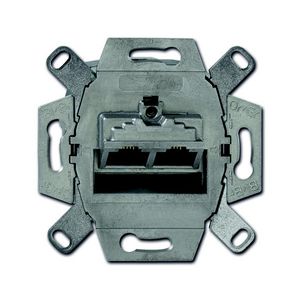 Datacontactdoos 2x RJ45 CAT6A iso