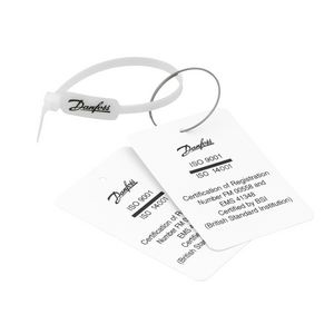 Label en koordje Inregelafsluiter MSV-BD VVE=10