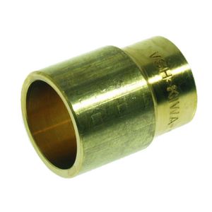 Inschuifsok soldeer 22x15mm messing spie x capillair VVE=5