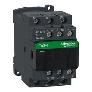 Contactor 3M HC M+V AC-3<=440V 18A Stuurspanning 36V D