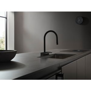Keukenmengkraan 170 Aquno Select M81 3 straalsoorten uitloop sBox 73831670 mat zwart