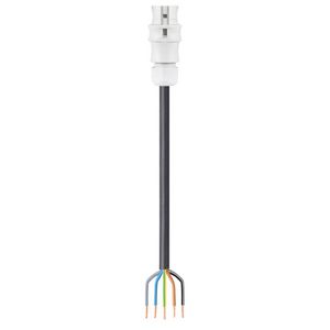 Aansluitsnoer RST20I5 female 1,5mm² 100cm B2CA grijs VVE=30