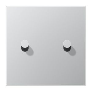 Afdekking alu.2x hevel kegel LS1912