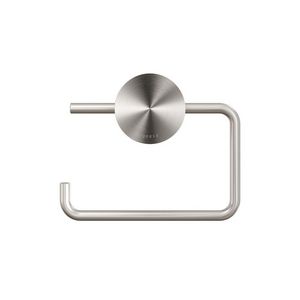 Closetrolhouder enkel zonder klep RVS OPAL