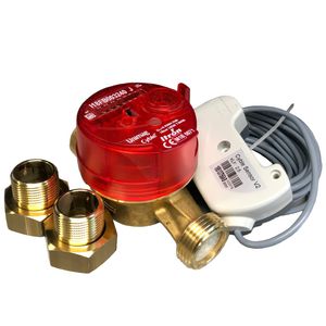 Pro Watermeterpulsgever DN20 90gr.C 1" K=1 compleet
