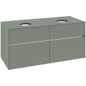 Wastafelonderkast Collaro 1200x548x500mm Soft Green C04400AF