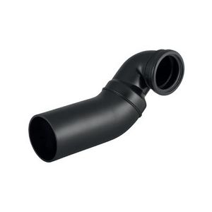 PE closetaansluiting bocht rechts 110mm