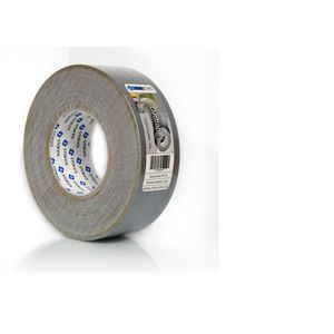 Rol a 50mtr. Ducttape 50mm grijs extra dik/stevig uv-best. VVE=108