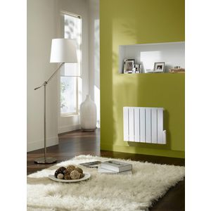 Elektrische designrad. Alura Tech 575x1172mm RAL9010 2000W