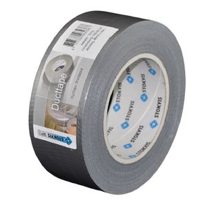 Rol a 50mtr. Ducttape 48mm grijs VVE=120