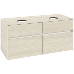 Wastafelonderkast Collaro 1200x548x500mm White Oak C04400AA