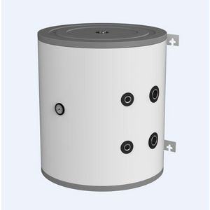 Indirect gestookte boiler MAXTANK RVS SL 50 VVE=8