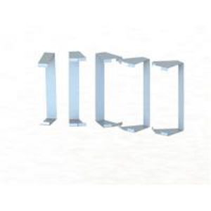 Binnenhoek 135/180 170Ax63 RAL1013
