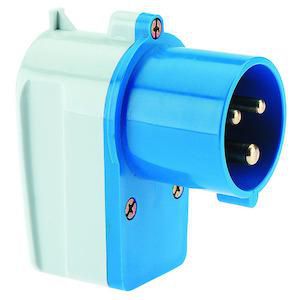 Steker 6h 16A 3P 230V IP44 Haaks