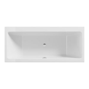 Inbouw duobad PRO 1800x800mm wit excl. poten