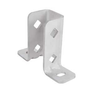 T-vorm. Wandplaat RVS 21x41 RapidStrut