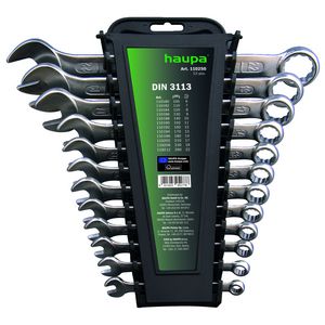 Ring-steeksleutelset 12-delig