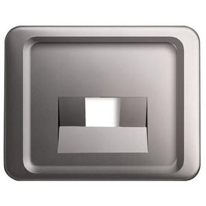 Centraalplaat voor datadoos 1 x RJ45 a-platin (1803-20)