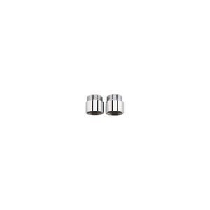 Set a 2 st. verlengstuk 3/4 bi. x bu.dr. chroom