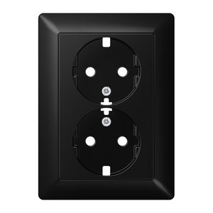 Afdekk. AS t.b.v. A5020 grafietzwart mat