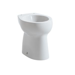 Staand closet vlakspoel afvoer AO. wit H8220370000271