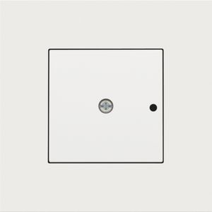 Afwerkingsset 1-kanaals inbouw RF met enkelpolig white c.