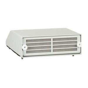 Aluzinc beschermkap opening 125x125mm met filter IP55