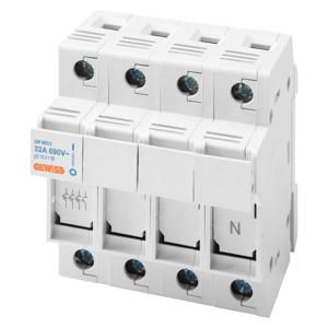 ONTKOPPELBARE ZEKERINGH.-3P+N 8,5X31,5 400 V 20 A-4 VVE=3