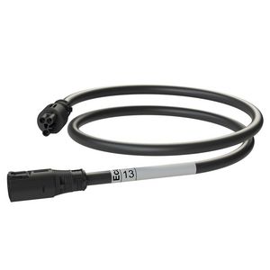 Koppelsnoer AW 13m 3G2,5 zwart Eca VVE=5