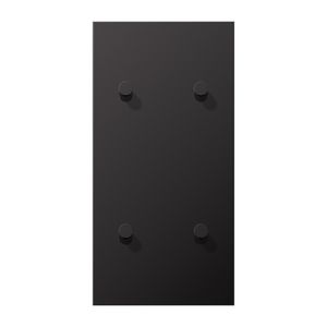 Afdekking LS1912 dark verticaal 2+2 hevel kegel