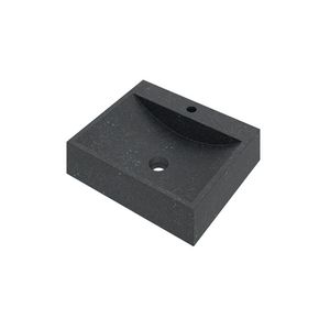 Opbouwkom rechthoek m/kraanplateau+1/kraangat HrdStn 50X42